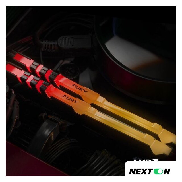 Оперативная память Kingston FURY Beast RGB 32ГБ DDR4 3600 МГц KF436C18BB2A/32 - Изображение №6 — Интернет-магазин Nexton