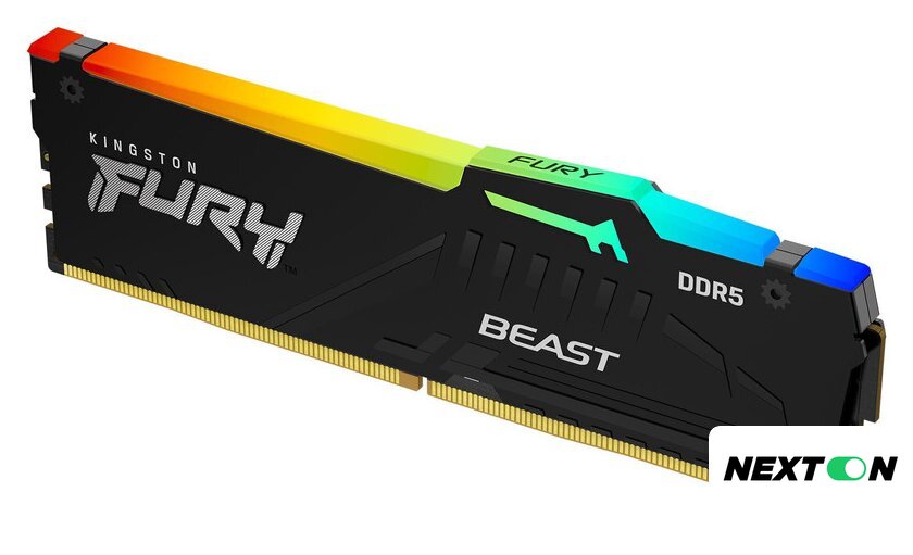 Оперативная память Kingston FURY Beast RGB 8ГБ DDR5 6000МГц KF560C36BBEA-8 - Изображение №2 — Интернет-магазин Nexton