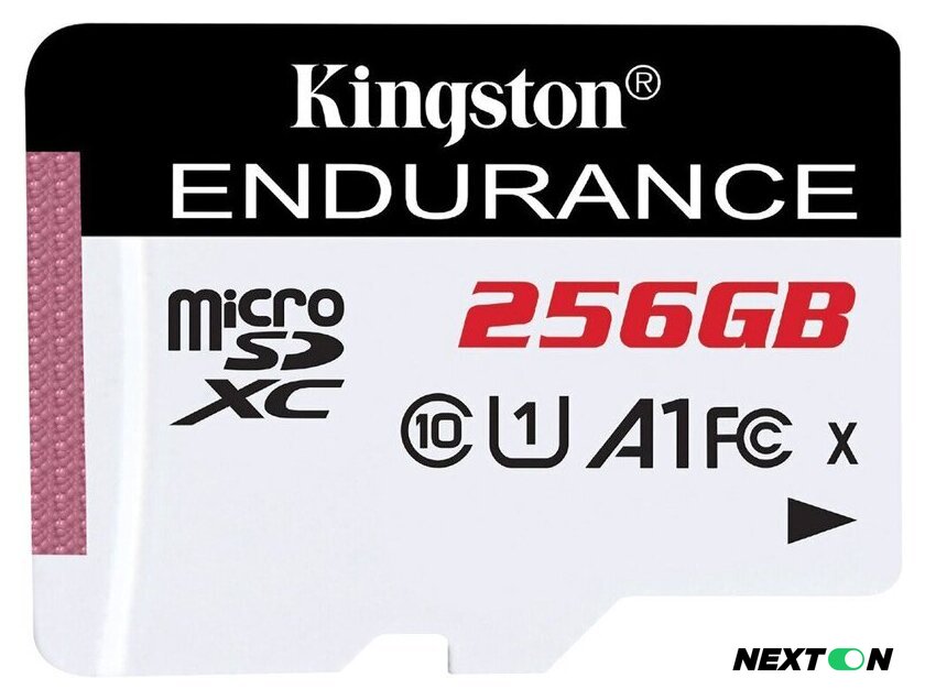 Карта памяти Kingston High Endurance microSDXC 256GB - Изображение №1 — Интернет-магазин Nexton