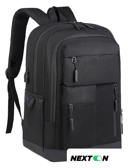 Городской рюкзак Miru Sallerus 15.6 (черный) - Изображение №17 — Интернет-магазин Nexton