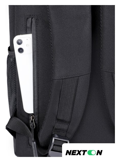 Городской рюкзак Miru Sallerus 15.6 (черный) - Изображение №10 — Интернет-магазин Nexton