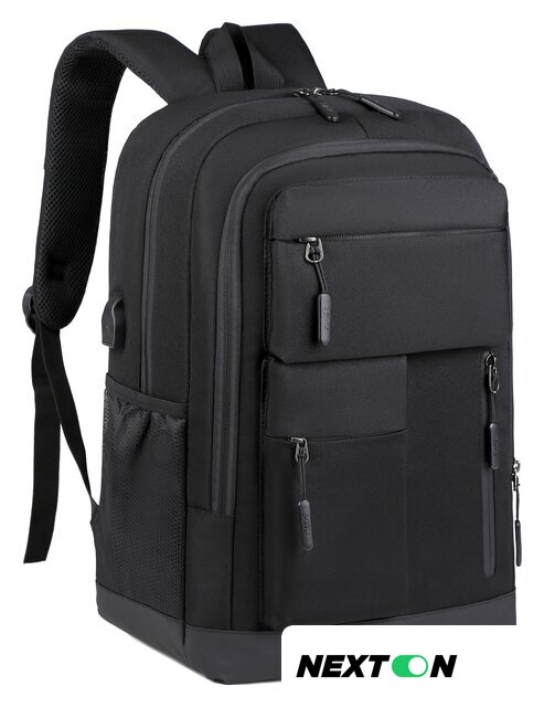 Городской рюкзак Miru Sallerus 15.6 (черный) - Изображение №2 — Интернет-магазин Nexton