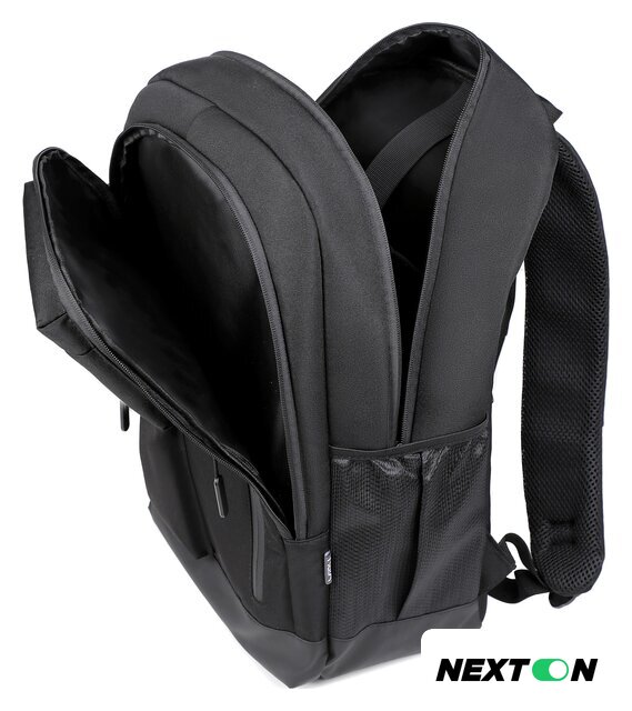 Городской рюкзак Miru Sallerus 15.6 (черный) - Изображение №5 — Интернет-магазин Nexton