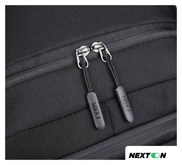 Городской рюкзак Miru Sallerus 15.6 (черный) - Изображение №13 — Интернет-магазин Nexton