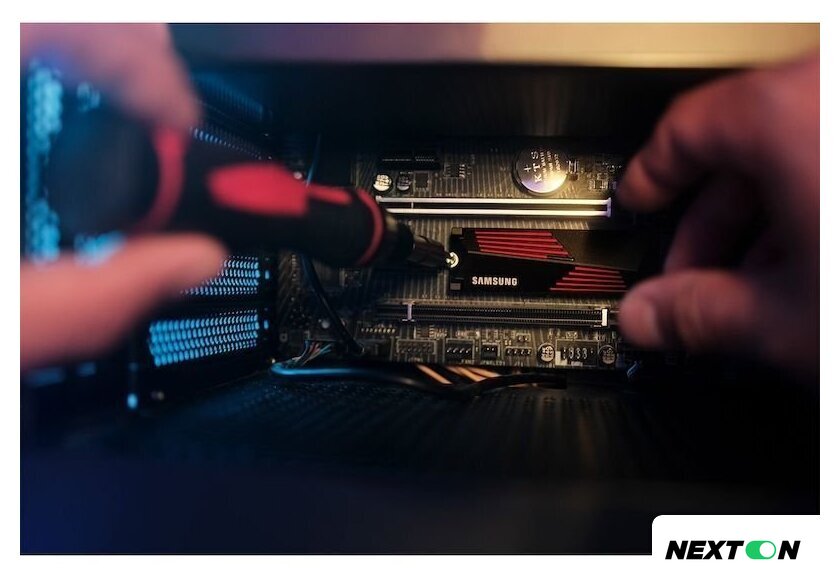 SSD Samsung 990 Pro с радиатором 1TB MZ-V9P1T0CW - Изображение №8 — Интернет-магазин Nexton