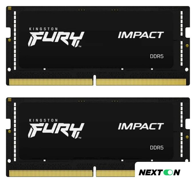 Оперативная память Kingston FURY Impact 2x16 ГБ DDR5 6000МГц KF560S38IBK2-32 - Изображение №1 — Интернет-магазин Nexton