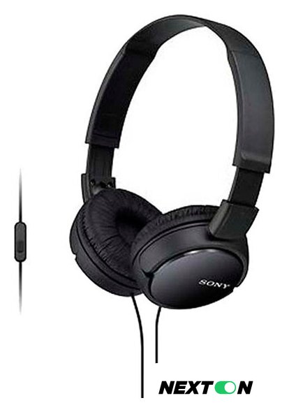 Наушники Sony MDR-ZX110AP (белый) - Изображение №4 — Интернет-магазин Nexton