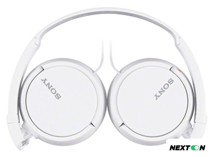 Наушники Sony MDR-ZX110AP (белый) - Изображение №5 — Интернет-магазин Nexton