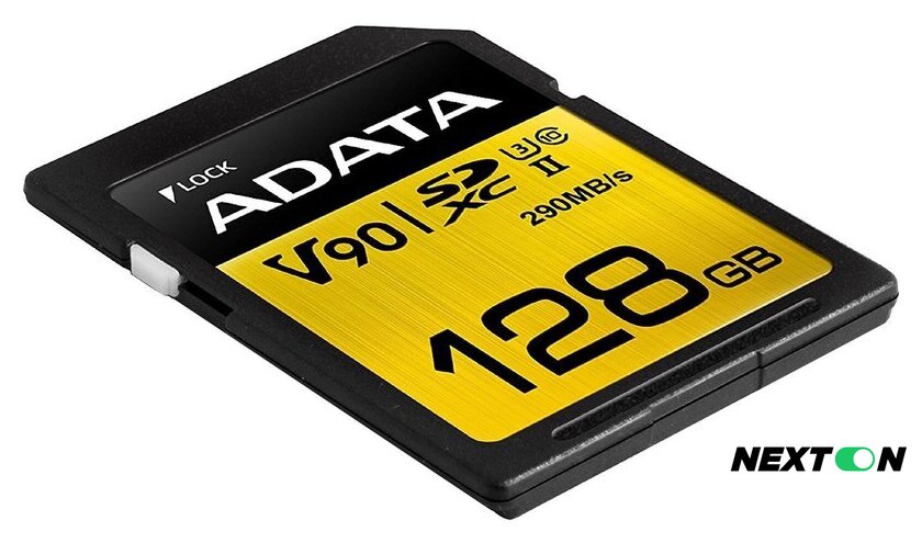 Карта памяти ADATA Premier ONE ASDX128GUII3CL10-C SDXC 128GB - Изображение №2 — Интернет-магазин Nexton