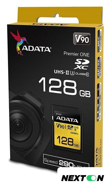 Карта памяти ADATA Premier ONE ASDX128GUII3CL10-C SDXC 128GB - Изображение №4 — Интернет-магазин Nexton