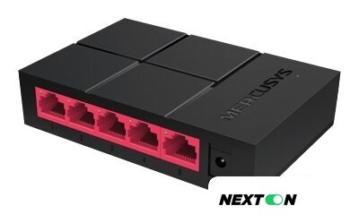 Неуправляемый коммутатор Mercusys MS105G - Изображение №1 — Интернет-магазин Nexton
