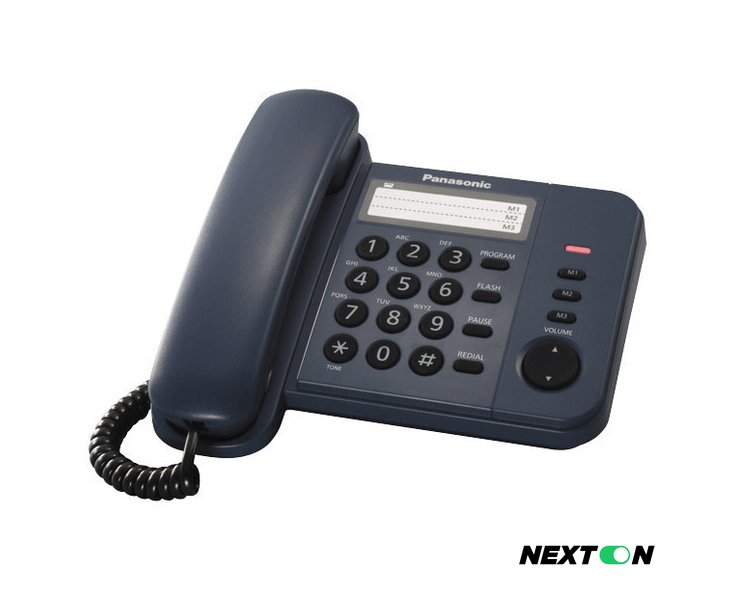 Проводной телефон Panasonic KX-TS2352RUB (черный) - Изображение №3 — Интернет-магазин Nexton