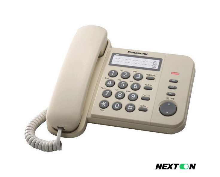 Проводной телефон Panasonic KX-TS2352RUB (черный) - Изображение №5 — Интернет-магазин Nexton