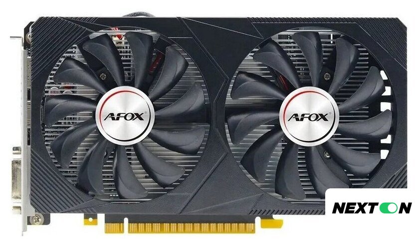 Видеокарта AFOX GeForce GTX 1650 4GB GDDR6 AF1650-4096D6H3-V6 - Изображение №1 — Интернет-магазин Nexton