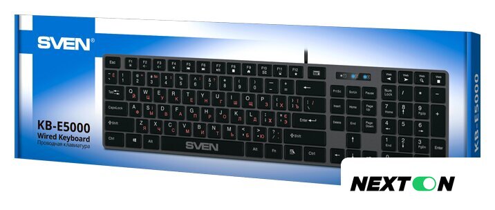 Клавиатура SVEN KB-E5000 - Изображение №5 — Интернет-магазин Nexton