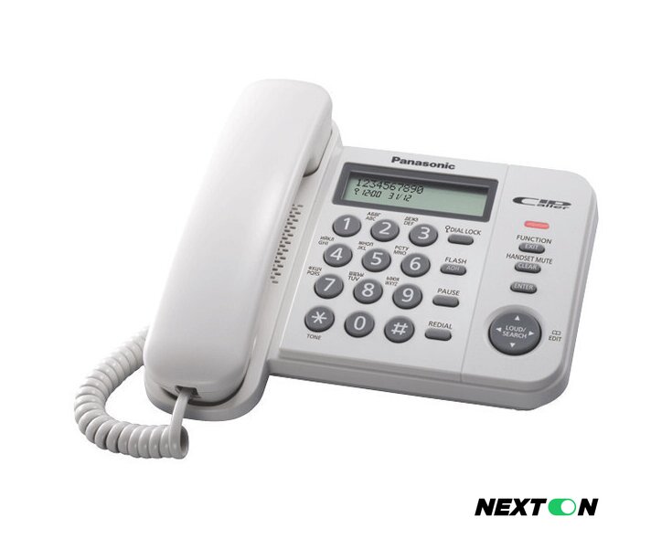 Проводной телефон Panasonic KX-TS2356RUB (черный) - Изображение №3 — Интернет-магазин Nexton