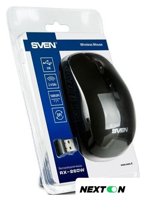 Мышь SVEN RX-260W - Изображение №8 — Интернет-магазин Nexton