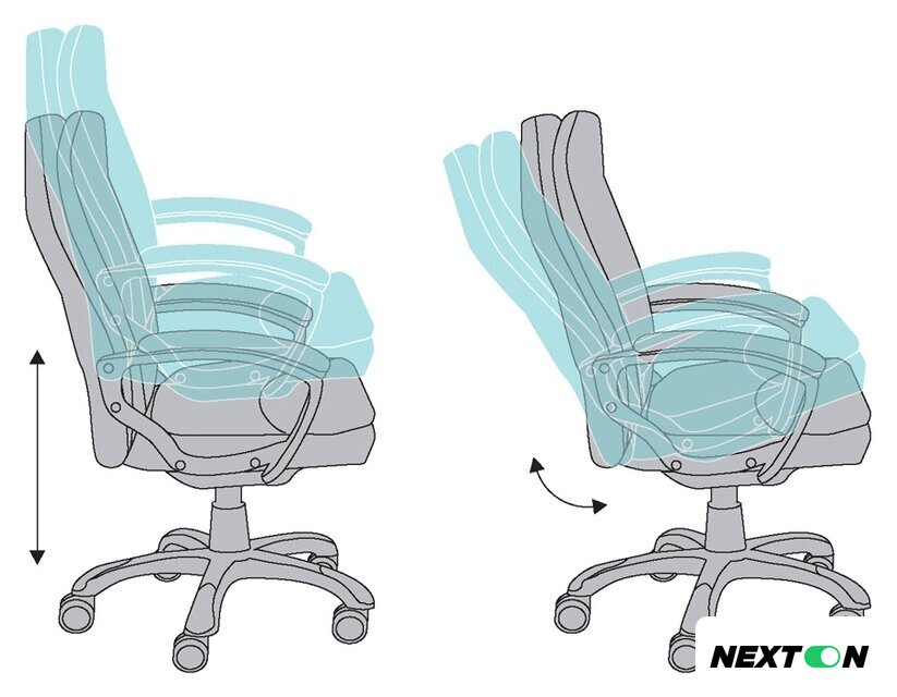Офисное кресло Бюрократ CH-868LT (черный) - Изображение №5 — Интернет-магазин Nexton