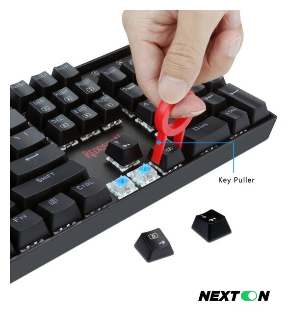 Клавиатура Redragon Mitra (Outemu Blue) - Изображение №4 — Интернет-магазин Nexton