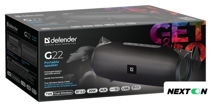 Беспроводная колонка Defender G22 - Изображение №6 — Интернет-магазин Nexton