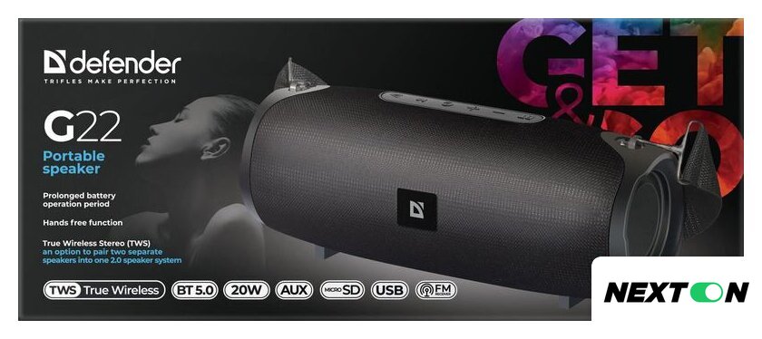 Беспроводная колонка Defender G22 - Изображение №5 — Интернет-магазин Nexton