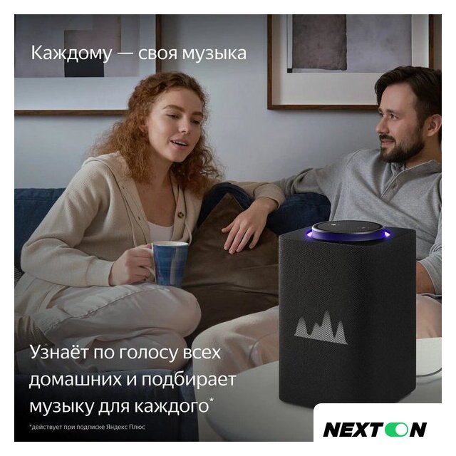 Умная колонка Яндекс Станция Макс (с хабом умного дома Zigbee, графит) - Изображение №8 — Интернет-магазин Nexton