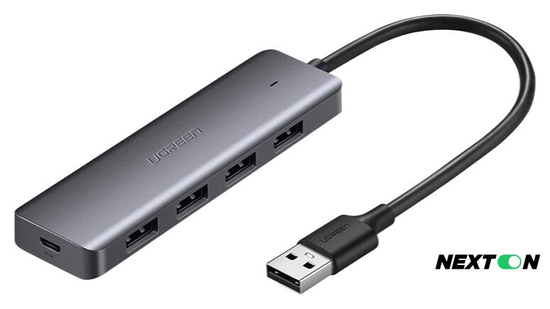 USB-хаб Ugreen CM219 50985 - Изображение №1 — Интернет-магазин Nexton