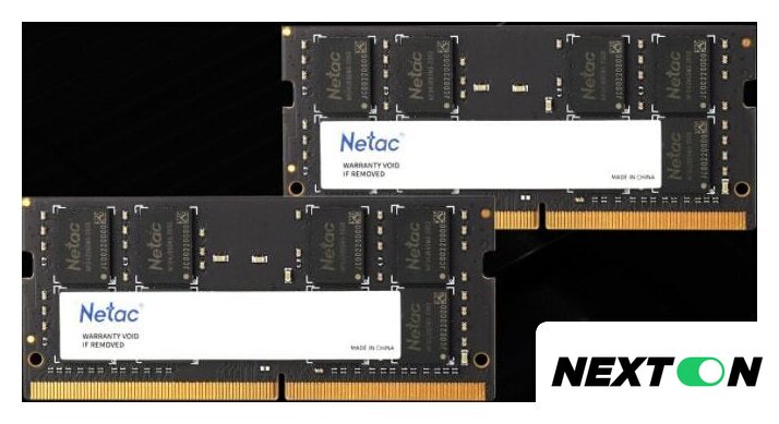 Оперативная память Netac Basic 4GB DDR4 SODIMM PC4-21300 NTBSD4N26SP-04 - Изображение №2 — Интернет-магазин Nexton