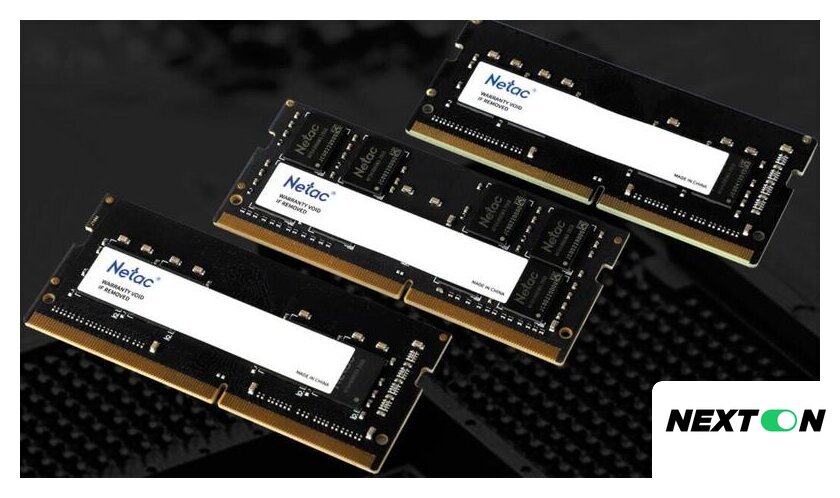 Оперативная память Netac Basic 4GB DDR4 SODIMM PC4-21300 NTBSD4N26SP-04 - Изображение №3 — Интернет-магазин Nexton