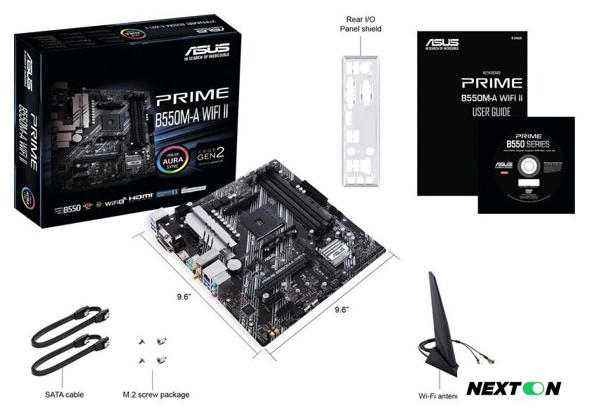 Материнская плата ASUS Prime B550M-A WIFI II - Изображение №6 — Интернет-магазин Nexton