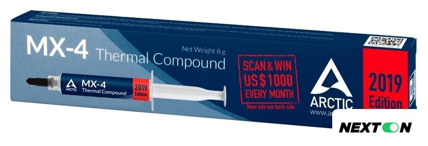 Термопаста Arctic MX-4 ACTCP00008B (8 г) - Изображение №2 — Интернет-магазин Nexton