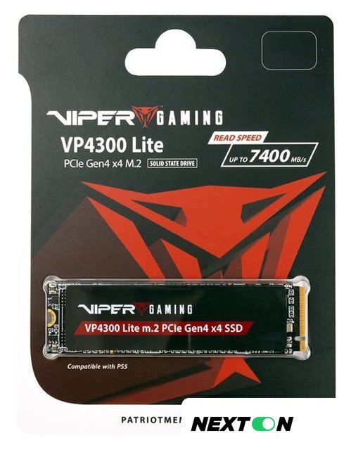 SSD Patriot Viper VP4300 Lite 2TB VP4300L2TBM28H - Изображение №4 — Интернет-магазин Nexton