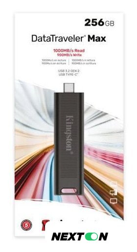 USB Flash Kingston DataTraveler Max Type-C 256GB - Изображение №5 — Интернет-магазин Nexton