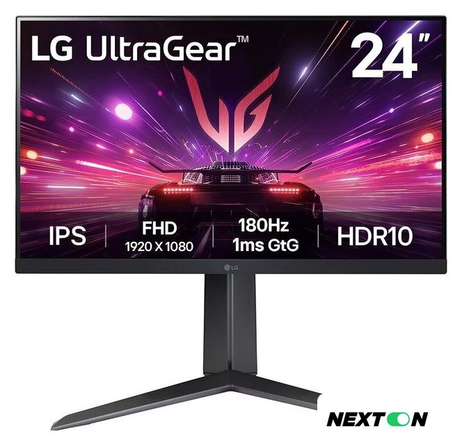Игровой монитор LG UltraGear 24GS65F-B - Изображение №1 — Интернет-магазин Nexton