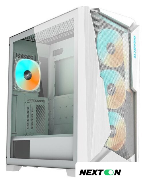 Корпус Gigabyte C301 Glass V2 (белый) - Изображение №1 — Интернет-магазин Nexton
