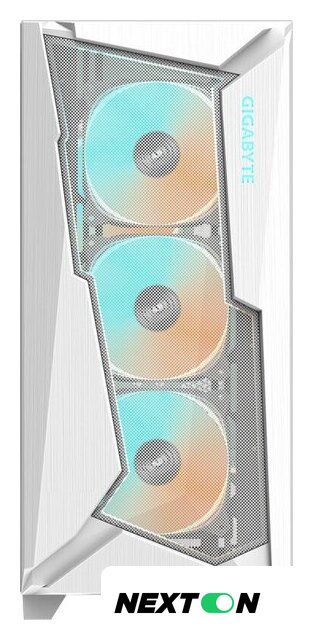 Корпус Gigabyte C301 Glass V2 (белый) - Изображение №4 — Интернет-магазин Nexton