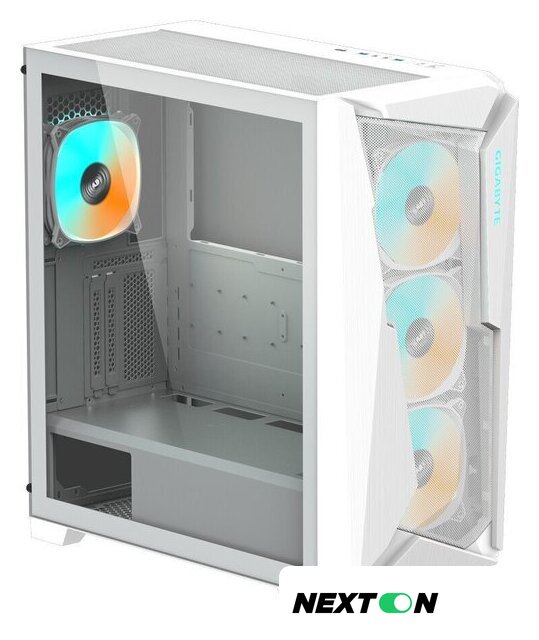 Корпус Gigabyte C301 Glass V2 (белый) - Изображение №8 — Интернет-магазин Nexton