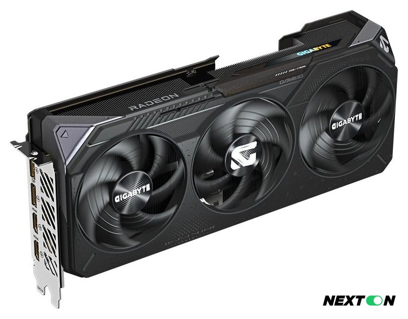 Видеокарта Gigabyte Radeon RX 9070 XT Gaming 16G GV-R9070XTGAMING-16GD - Изображение №1 — Интернет-магазин Nexton