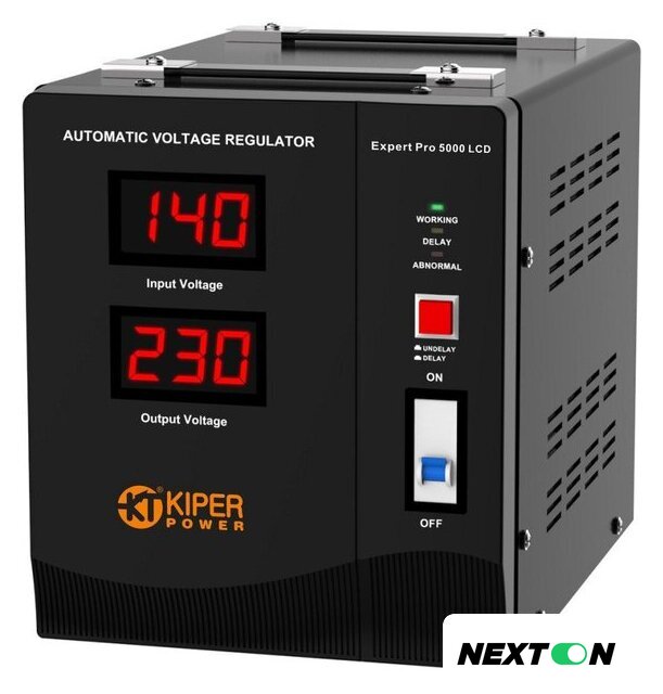 Стабилизатор напряжения Kiper Power Expert Pro 5000 LCD - Изображение №1 — Интернет-магазин Nexton