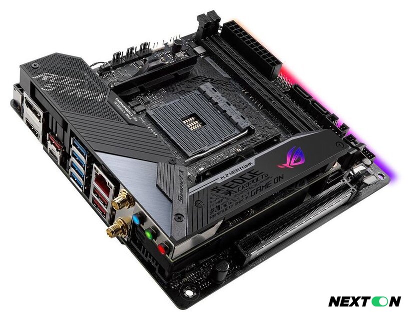 Материнская плата ASUS ROG Strix X570-I Gaming - Изображение №2 — Интернет-магазин Nexton