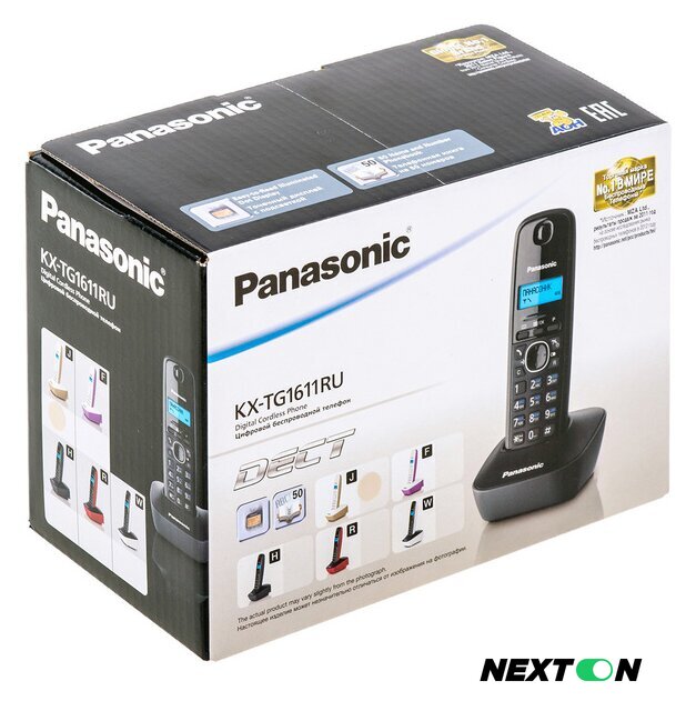 Panasonic KX-TG1611RUF - Изображение №21 — Интернет-магазин Nexton