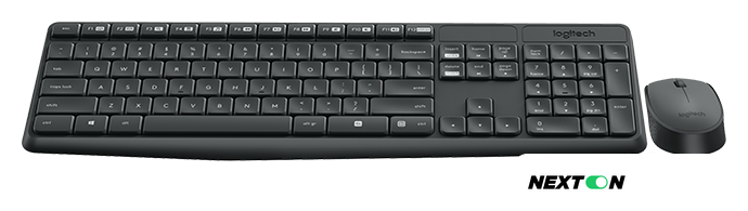 Офисный набор Logitech MK235 Wireless Combo 920-007948 - Изображение №3 — Интернет-магазин Nexton