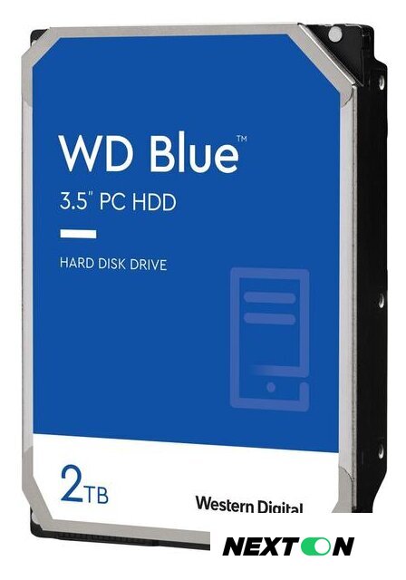 Жесткий диск WD Blue 2TB WD20EARZ - Изображение №1 — Интернет-магазин Nexton