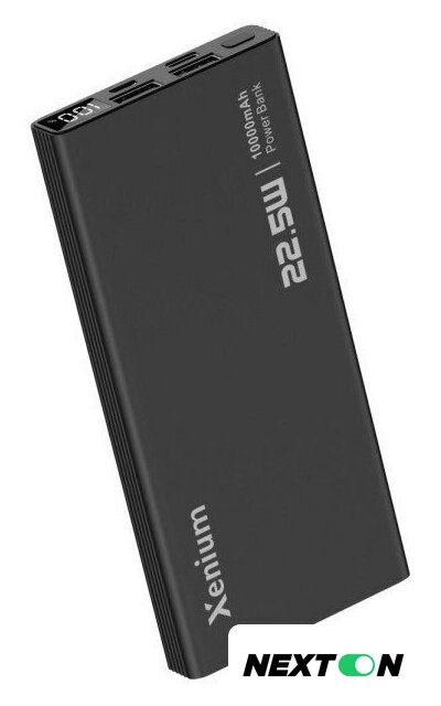 Внешний аккумулятор Xenium P2210 10000mAh (черный) - Изображение №1 — Интернет-магазин Nexton