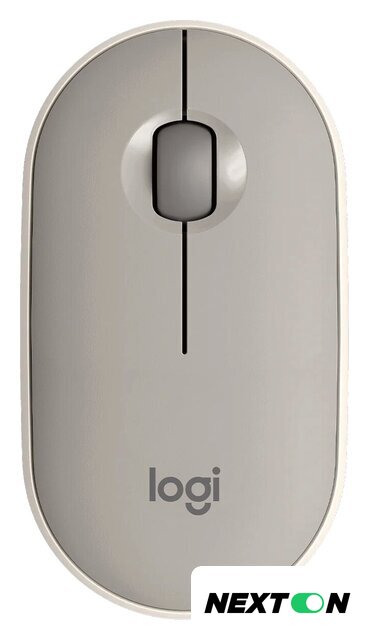 Мышь Logitech M350 Pebble (песочный) - Изображение №1 — Интернет-магазин Nexton