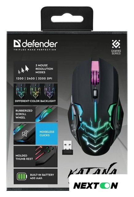 Игровая мышь Defender Katana GM-511 (черный) - Изображение №9 — Интернет-магазин Nexton
