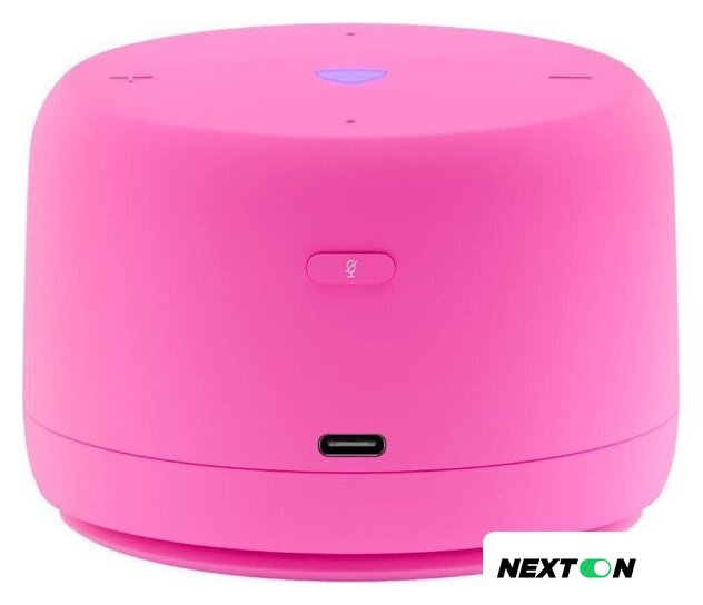 Умная колонка Яндекс Станция Лайт 2 без часов (розовый) - Изображение №4 — Интернет-магазин Nexton