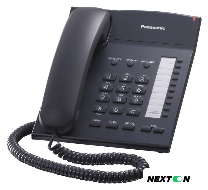 Проводной телефон Panasonic KX-TS2382RUB (черный) - Изображение №4 — Интернет-магазин Nexton