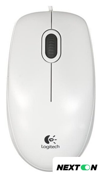 Мышь Logitech B100 (белый) - Изображение №1 — Интернет-магазин Nexton
