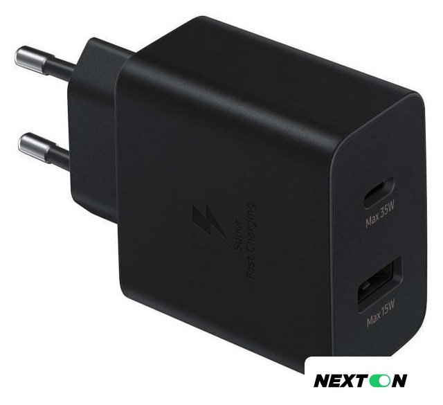 Сетевое зарядное Samsung EP-TA220NBEGEU - Изображение №1 — Интернет-магазин Nexton